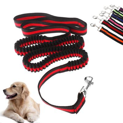 120cm Dog Walking Elastic Bungee Leash Hand Free Dogs Leashes With Handle Puppy Collar Outdoor Pet Safe Running Training Leads