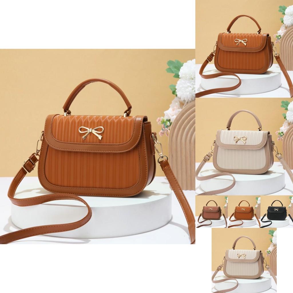 Stylish Striped Patchwork Handbag In Black And Pastel Colors Perfect For Everyday Use