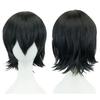 Biondo Rosa Arancione Unisex Corti Cosplay Capelli Sintetici Anime Stratificati Parrucche Uomini Donne