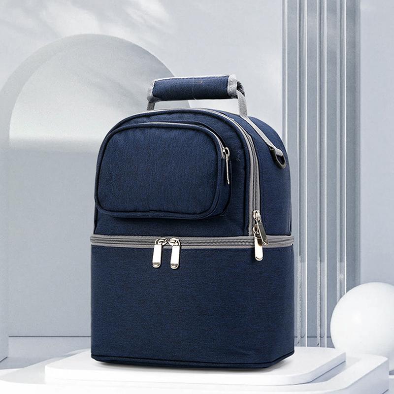 Folding Large-capacity Breast Milk Storage Portable Crib Bed Baby Backpack Female Mommy Outting Bag Mummy Bag Insulation Bag