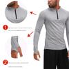 Men's Fitness Clothing Long Sleeve Quick-Dry Breathable Outdoor Running Compression Basketball Sports Tights Sportswear