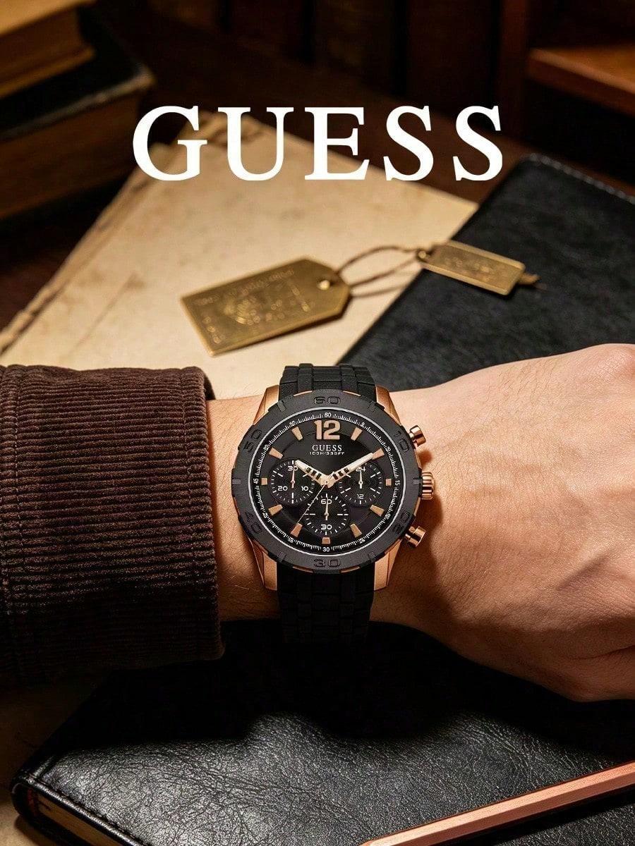 GUESS Men s Quartz watch W0864G2 чёрный