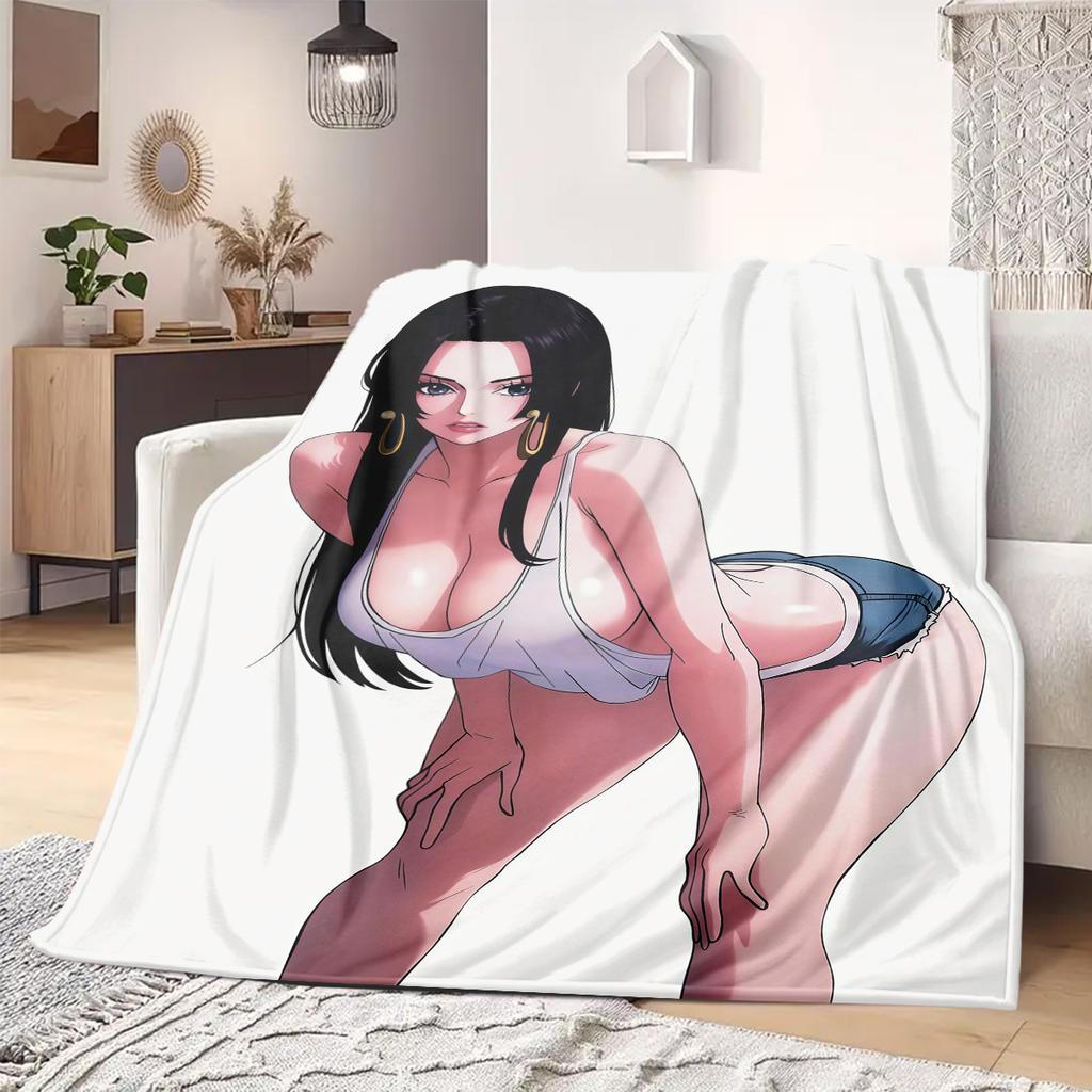 Nico Robin Print Blanket Warm Comfortable Flannel Blanket Suitable for Bedrooms,Sofas, Beds,Chairs,Travel -QIAO64