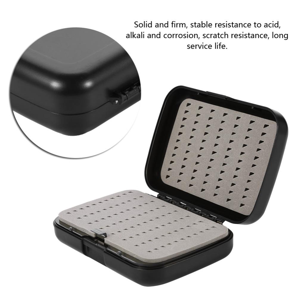 Double-Layer Flies Storage Case Double Sided Fishing Tackle Box Durable Bait Lure Box  Bait Storage