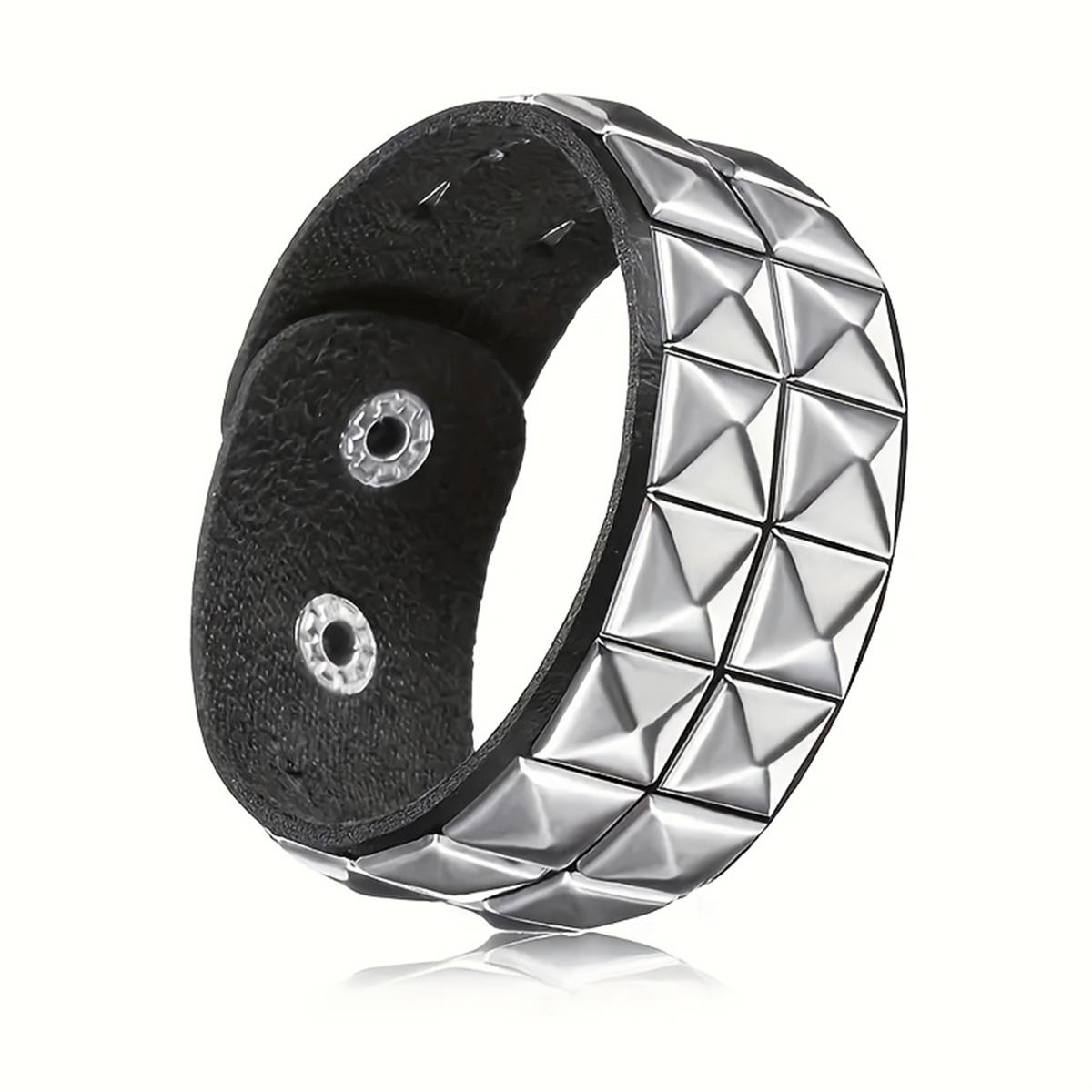 

Готические заклепки креативный браслет Y2K для повседневной носки на вечеринку, музыкальный фестиваль, парный браслет, аксессуары для фестиваля