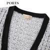 PORTS Women's Sparkle Knit Cardigan