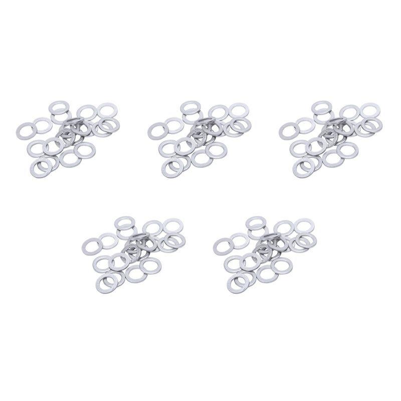 100Pcs Oil Drain Plug Washer Gaskets For Honda/Acura 94109-14000