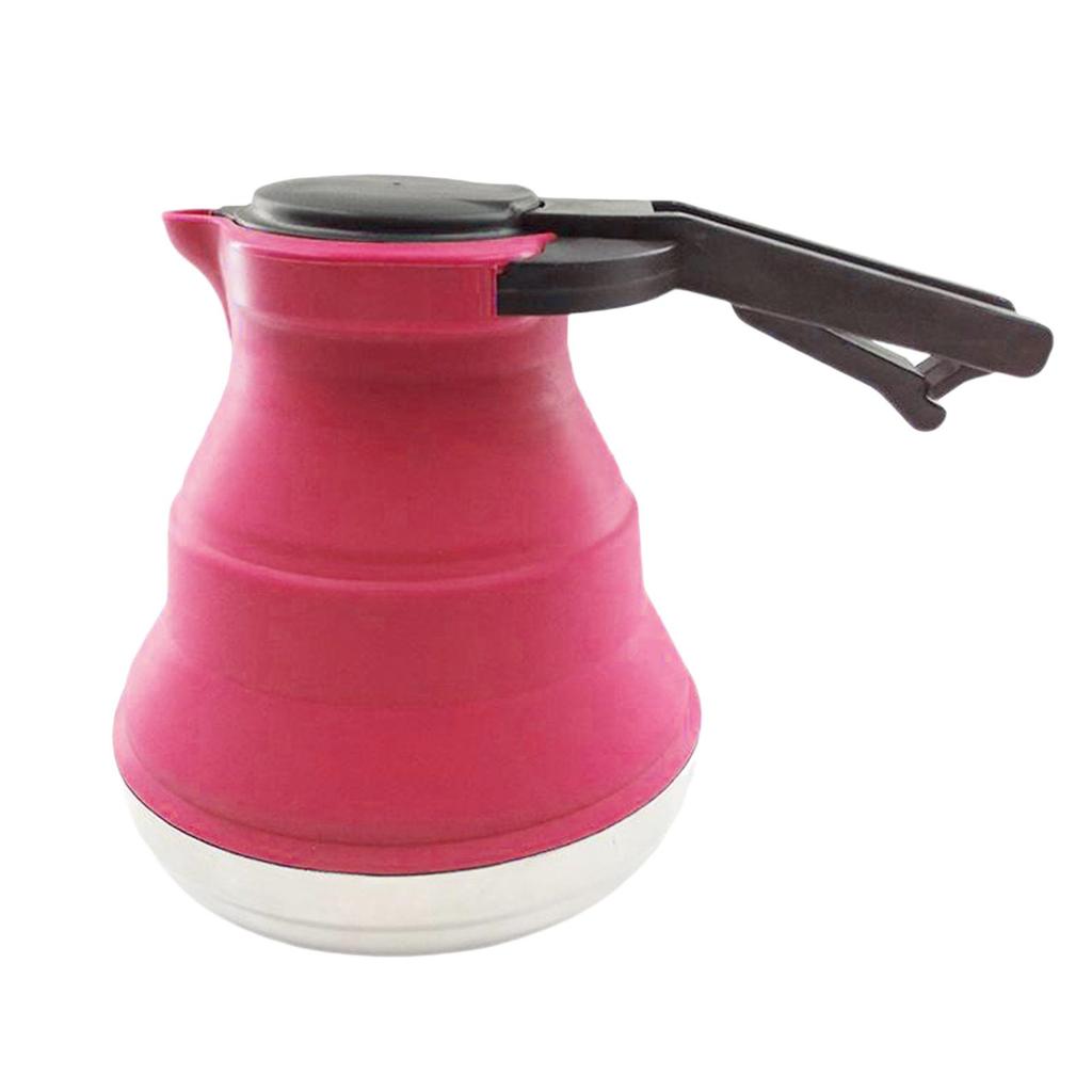 Silicone Travel Foldable Collapsible Kettle Boiler Pots