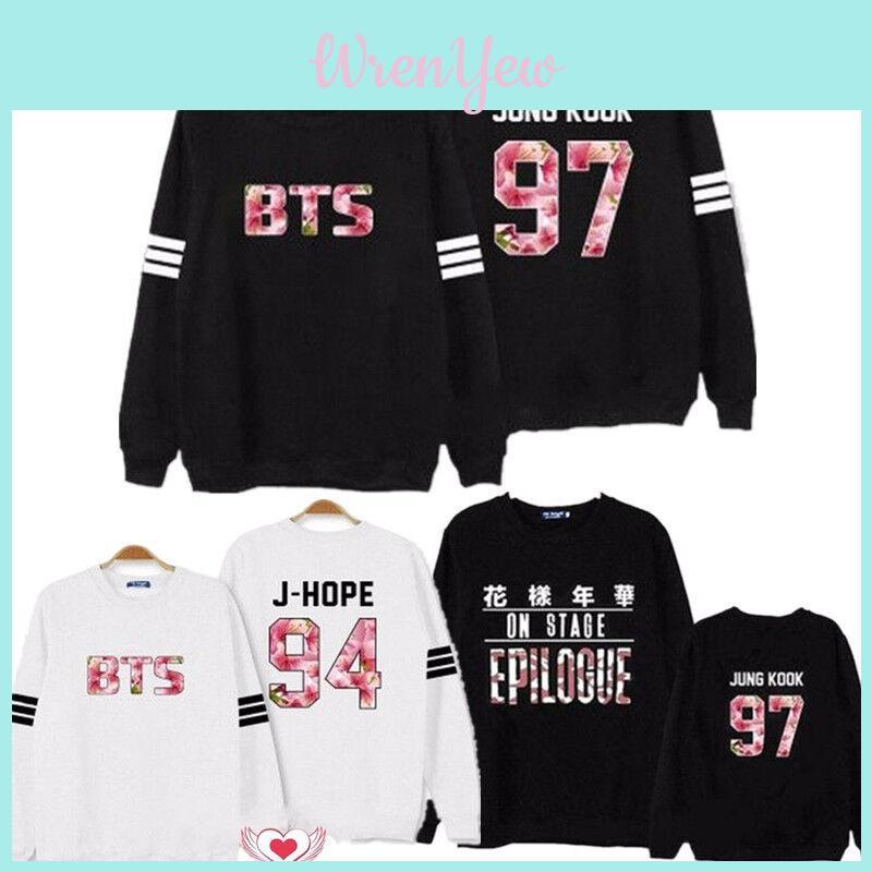 Bts in Kpop Bloom Jumper Kapuzenpullover Sweatshirt Hoodie Pullover Kostüme