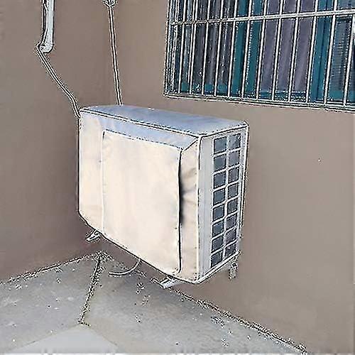 Außenklimaanlagenabdeckung, Wasserdichte Schutzabdeckung für Klimaanlage, Wasserdichter Organizer, Staubschutz - RiRi