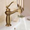 TLXT Vintage Brass Basin Faucet
