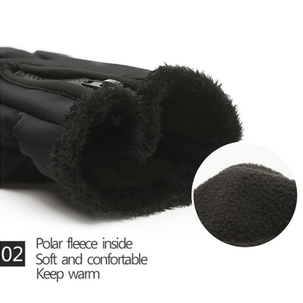 (Joy choose)Unisex Winter Thermal Outdoor Sports Waterproof Windproof Screen Induction Glove