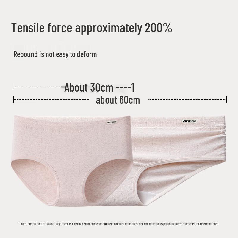 Urban Beauty Women's 9A Antibacterial 100% Cotton Seamless Mid-Rise Briefs (6-Pack)