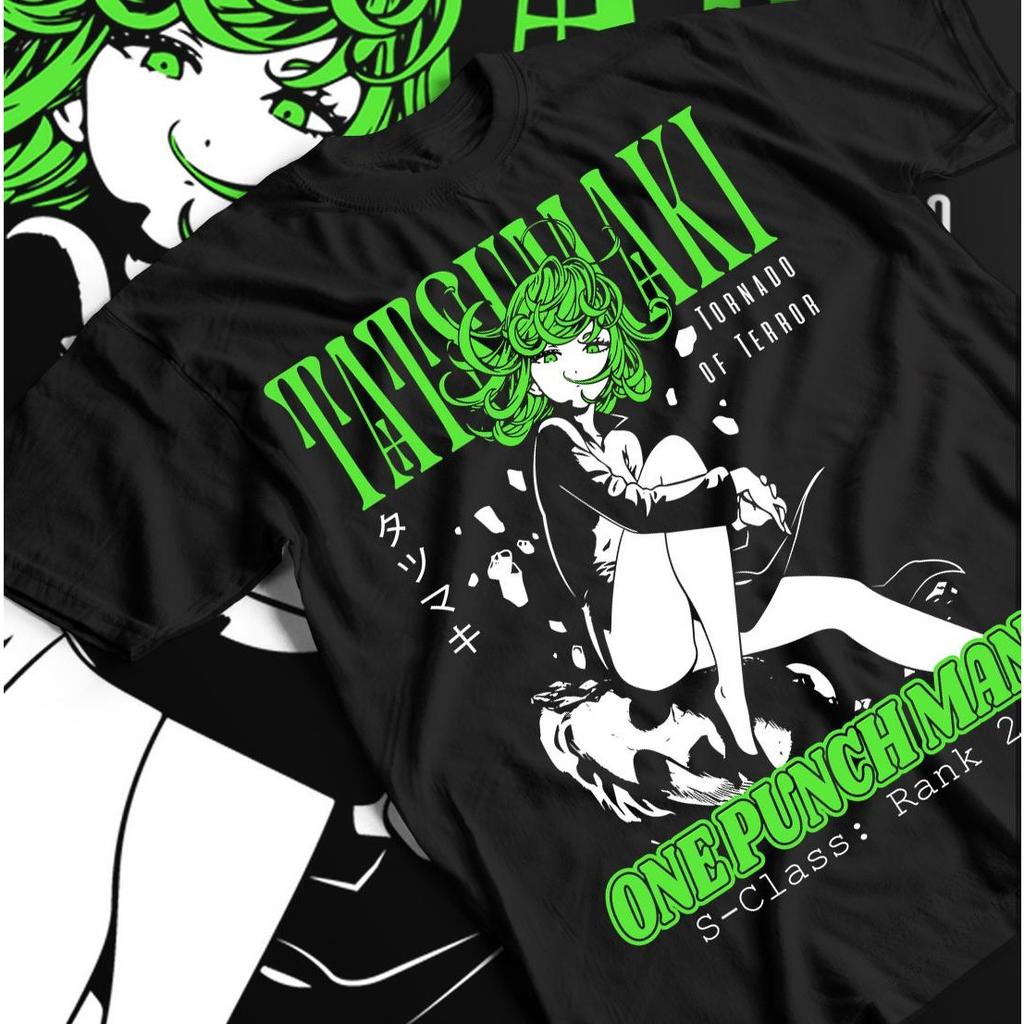2026 New Tatsumaki Tshirt One Punch Man Anime Manga Villain Kawaii Funny Shirt Womens Roundneck Shortsleeved Tshirt