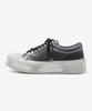 [WETHEROAD] Bread Dirty Scratch Preppy Sneakers Black WTRD3140