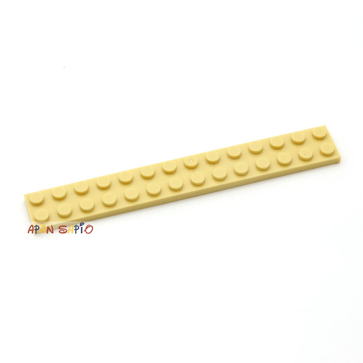 

2x14 DIY Building Blocks Thin Figures Bricks 10/50pcs Educational Creative Toys for Children Size Compatible With 91988 10pcs