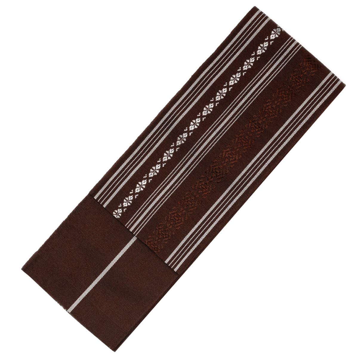 

Зроблено з чистого шовку квадратний автентичний Чікудзен подарунок як зав язати мушлю інструкції в комплекті [KYOETSU] Японія, обі, Хакатаорі, візерунок, рот,