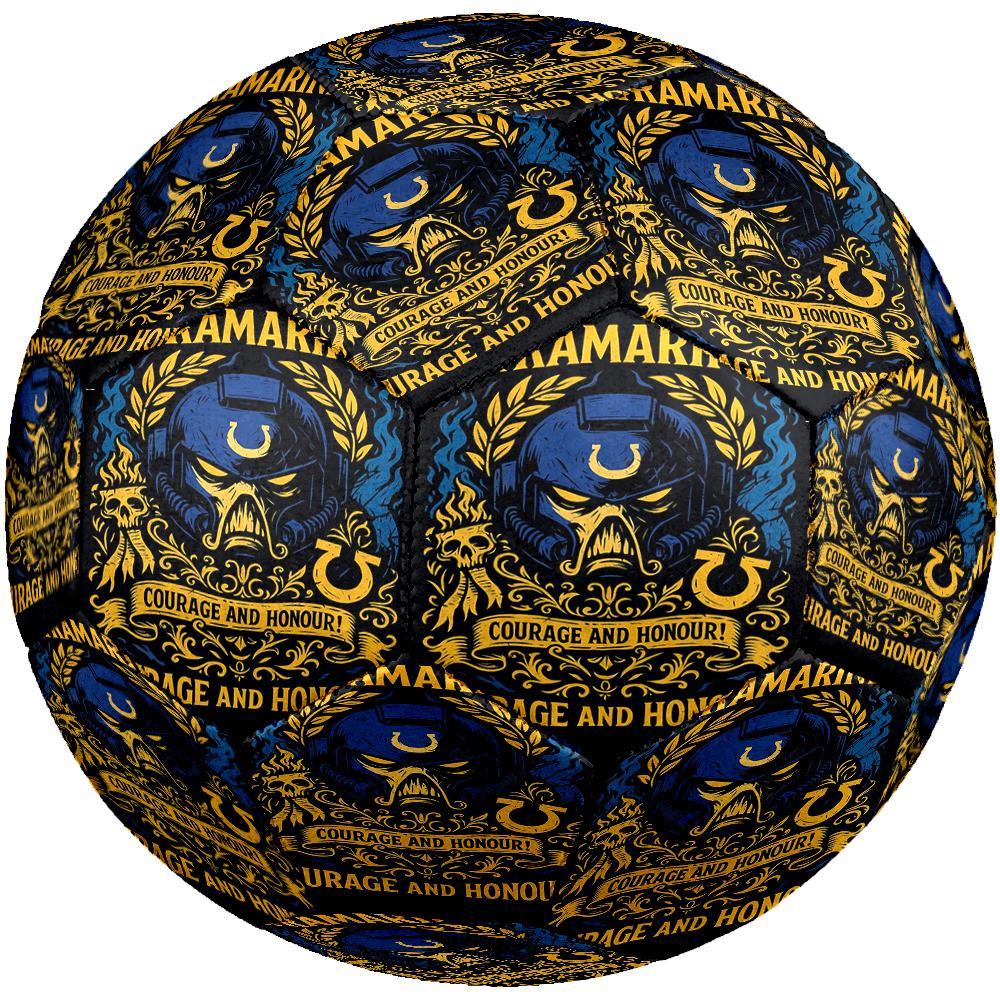 Warhammer 40k Theme Size 5 Soccer Ball, Suitable for Both Indoor and Outdoor Matches, a Gift Suitable for Everyone.
