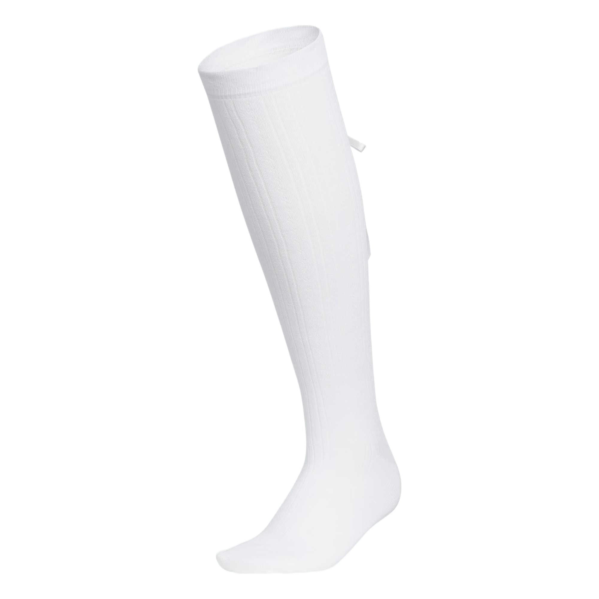 Adidas Originals BOWKNOT KNEE SOCK Knee High Socks Women s 1 Pack White/Black KC1413 S
