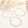 Promotion Personalized Combination Jewelry, Fashion Crescent Eyes 6-Piece Set Gold Bracelet