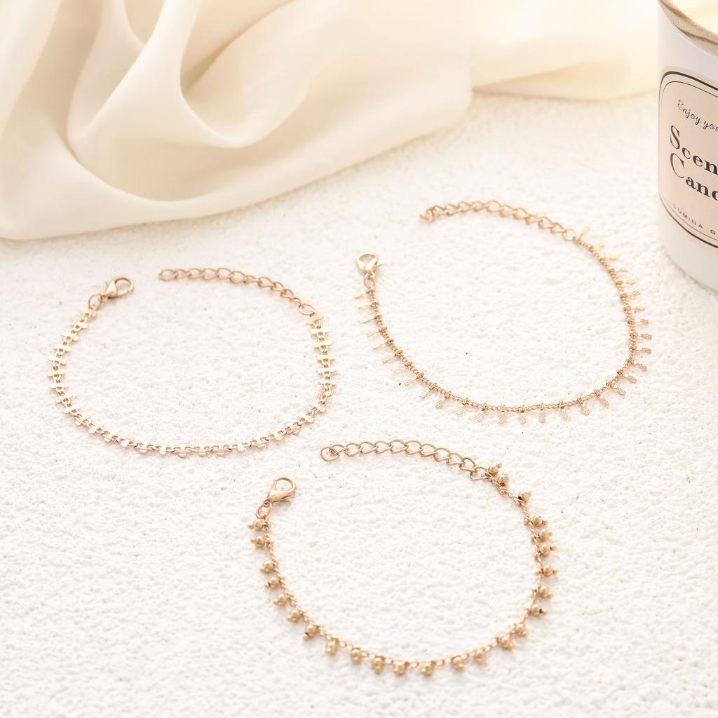 Promotion Personalized Combination Jewelry, Fashion Crescent Eyes 6-Piece Set Gold Bracelet