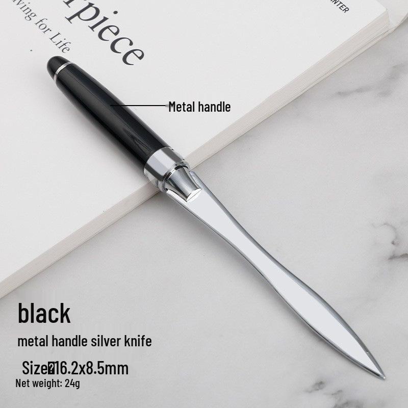 

Прочный металлический нож для писем Wanbao с гравировкой логотипа, резак для бумаги в наличии