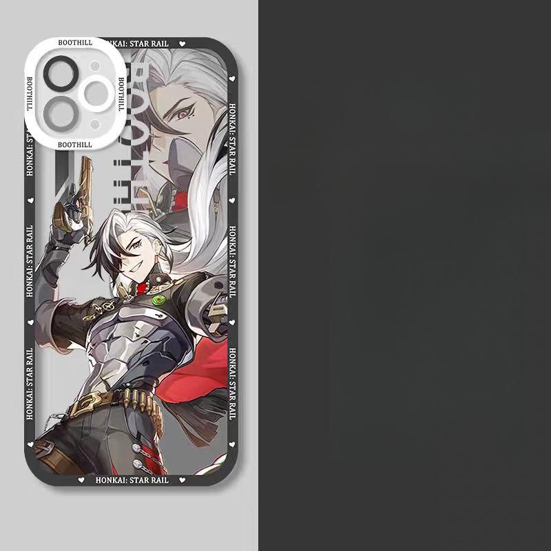 Honkai Star Rail Robin Acheron Etui Dla Samsung S24 S20 S21 S22 S23 S30 Plus Ultra S20 S21 S23 FE A35 A55 A32 A34 A54 A53 Pokrowiec