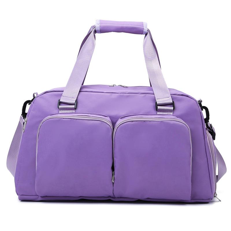 Simple Casual Dry and Wet Separation with Shoes Warehouse Yoga Fitness Bag Can Be Put On Tie Rod Luggage When Traveling