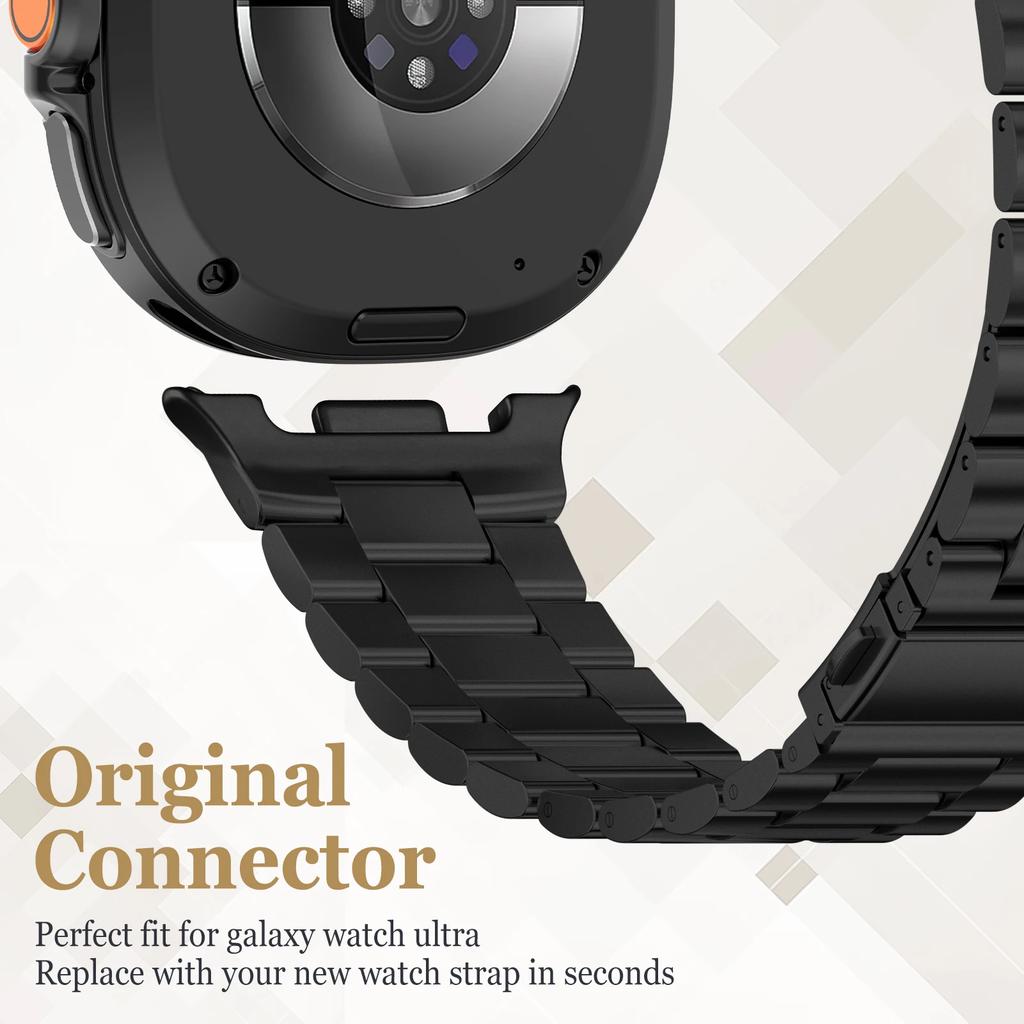 Metal Strap For Samsung Galaxy Watch Ultra 2026 47mm No Gaps Wristband for Samsung Galaxy Watch 8 44mm 40mm/8 Classic 46mm Band