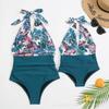 Skinny Swimsuit Women's One-piece Sexy Gradual Change Neck Backless Swimsuit Women