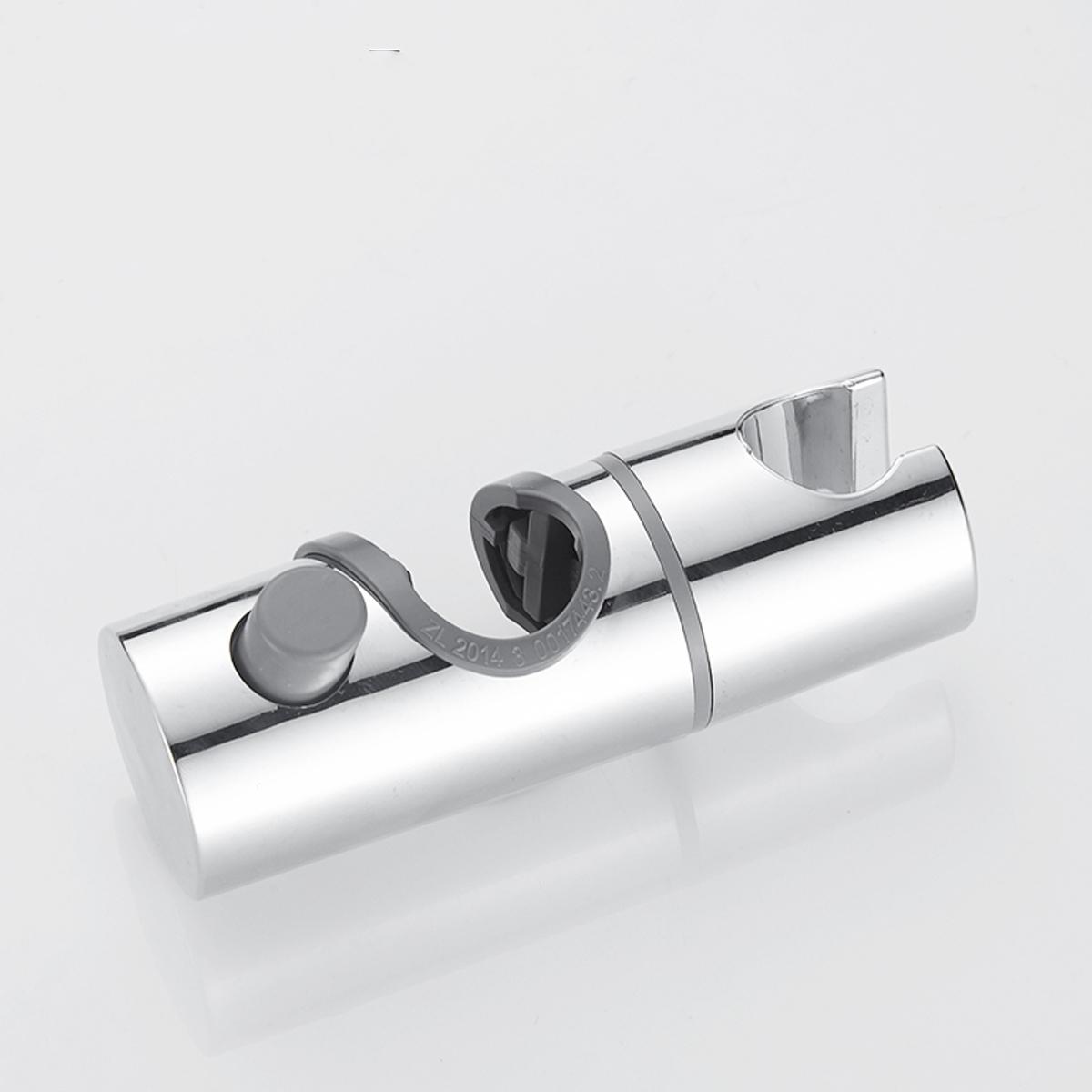 

Bathroom Accessories Universal 18~25mm ABS Plastic Shower Slide Rail Bar Holder Adjustable Clamp Holder Bracket Replacement