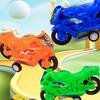 Lustiges Kinderspielzeug Simulationsmotorrad Modellauto Rückziehmotorrad Trägheit Die-Cast Fahrzeug Junge Spielzeug für Kinder Weihnachtsgeschenk