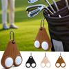 Silicone Golf Ball Keychain Holder Offering Multiple Color and Sturdy Hanging Capability