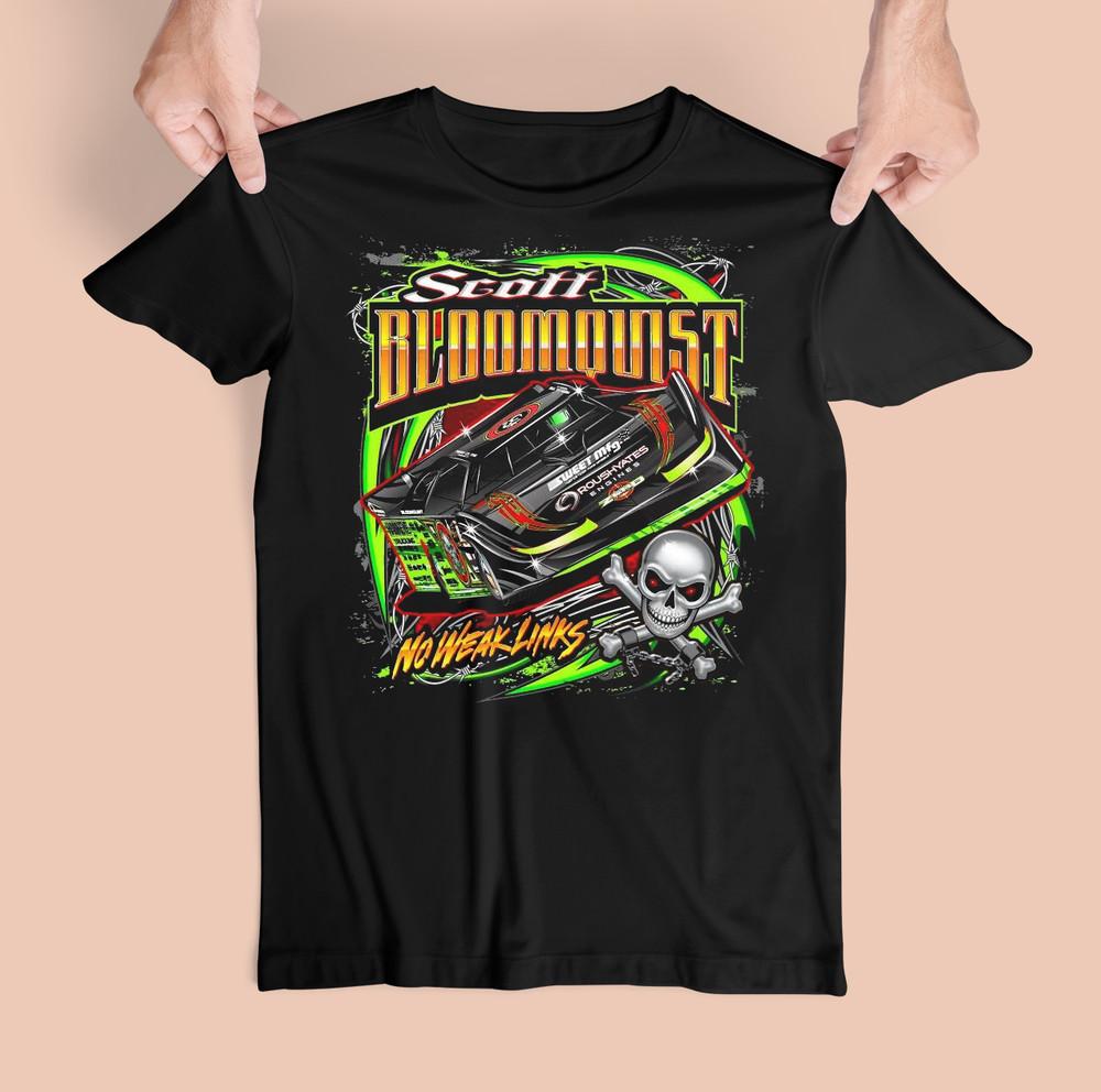 

No Weak Links Cotton Black Full Size Unisex Tee Shirt MM686 Unisex T-Shirt XL