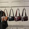 Portable pillow bag New textured shoulder bag Niche design Commuter messenger women's bag