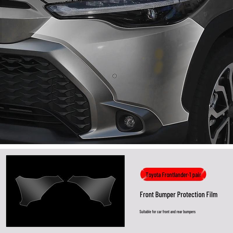 Toyota Frontlander Stoßstangenfolie: Passend für 23 Modelle, Vorne/Hinten TPU Unsichtbare Folie