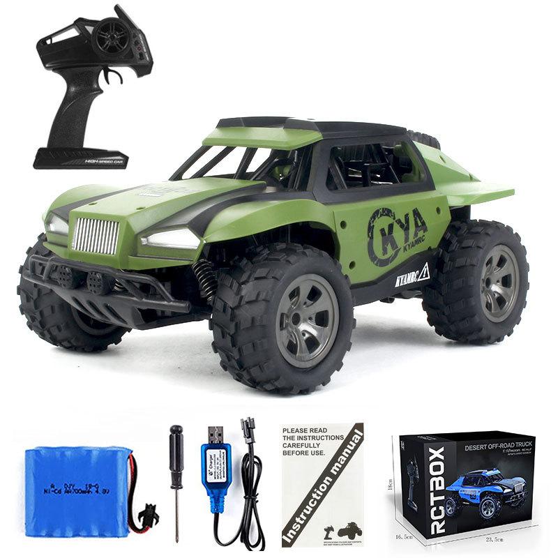 

1:1 Scale Desert Crawler RC Truck, 18km/h High Speed Short Course Off-Road Car with 2.4G Remote Control for Kids