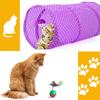 Cat Toy Tunnel Cat Ball Matatabi Plush Educational Toy Pet PetGround Set of 23