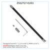 Carbon Fiber Extension Pole 1/4 Screw Selfie Stick 12mm Extended Rod for Gopro for DJI OSMO360 for Insta360 Camera FOV Mount 7