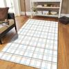 Classical Plaid Floor Mats Door Decoration Home Living Room Floor Mats
