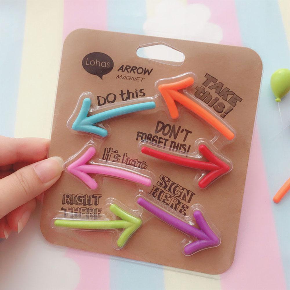 Cute Balloon Arrow Whiteboard Message Home Decor Fridge Magnet Refrigerator Decoration Gift For Kitchen Sticker Poster Anime