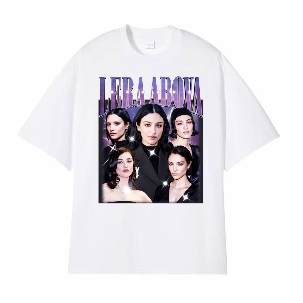 Lera Abova Vintage Graphic Tshirts Mens Women Clothing Fashion High Street T Shirt Hot Sale Oversized Cotton Comfort T Shirts