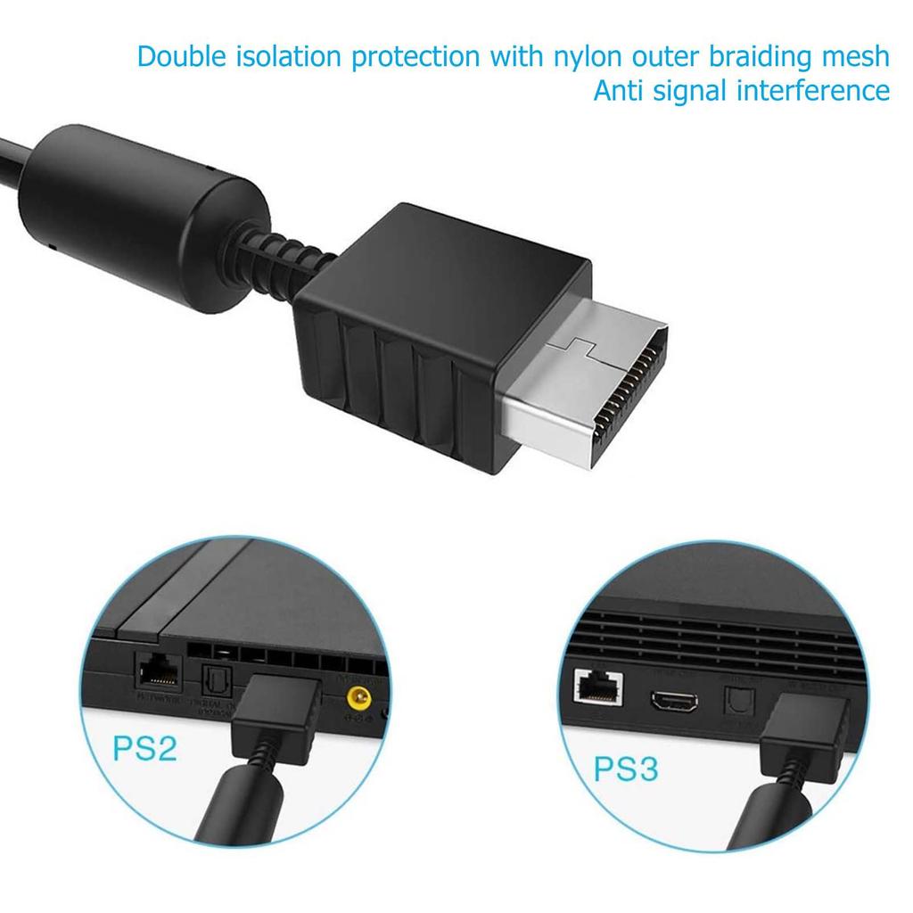 AV Component Cable Universal Signal Interference Resistant AV Cable for PS2 for PS3 Accessories