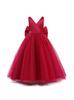 Vestito da Principessa per Bambina in Tessuto Raso e Tulle per Festa di Compleanno e Spettacolo