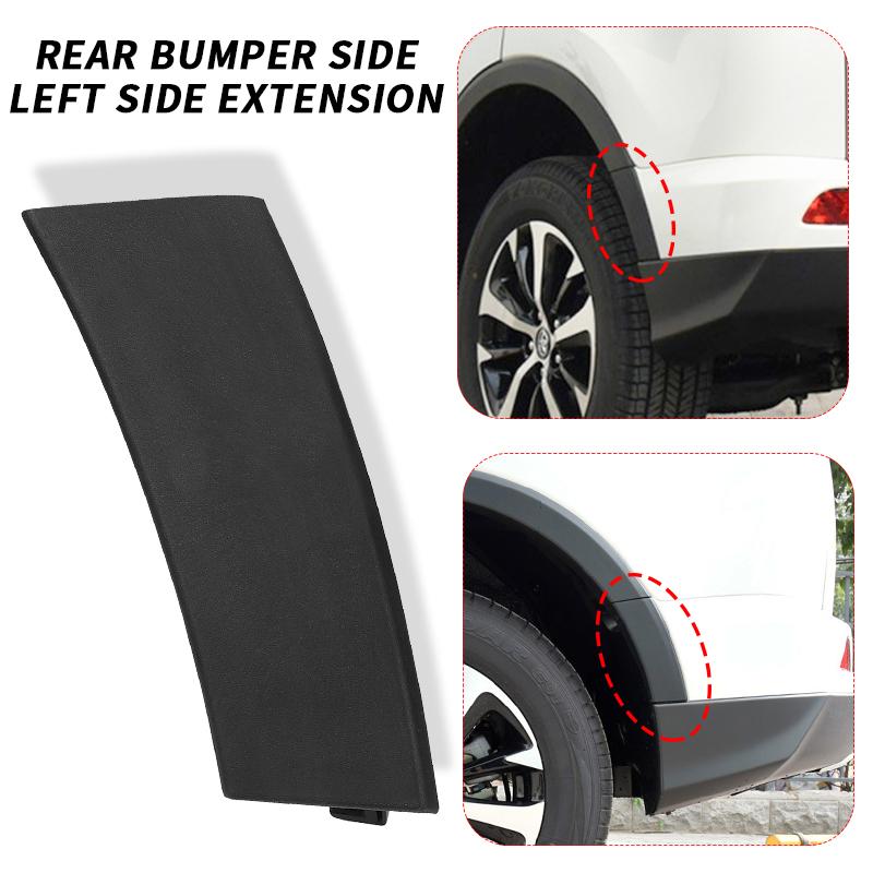 Rear Left Right Bumper Side Extension Molding Trim For Toyota Rav4 2016 2017 2018 52161-0R030 52162-0R030 Auto Replace Parts