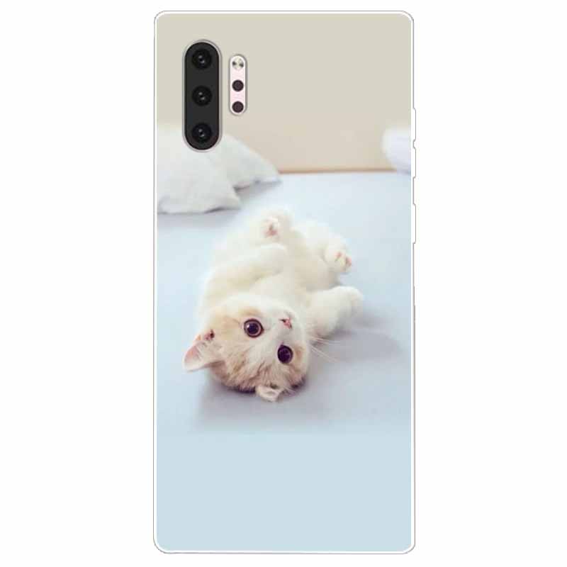 Phone Case For Samsung Note 10 Pro Plus Cover Note10 Silicone Soft Painted Wolf Coque for Samsung Galaxy Note 10 Lite TPU Bumper