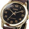 Casio MTP-V001GL-1B Analog Quartz Men's Watch Gold Black Casual Style