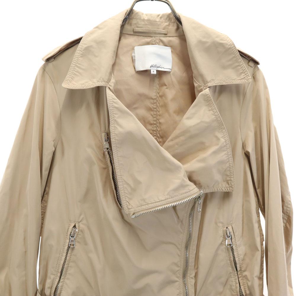 3.1 Phillip Lim Long sleeve Riders Jacket beige Women Used