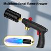 Maçarico a Propano Potente Maçarico de Cozinha para Carvão com Trava de Segurança Multifuncional Maçarico de Soplete para Chef Gadgets de Cozinha para Churrasqueira Sous Vide BBQ