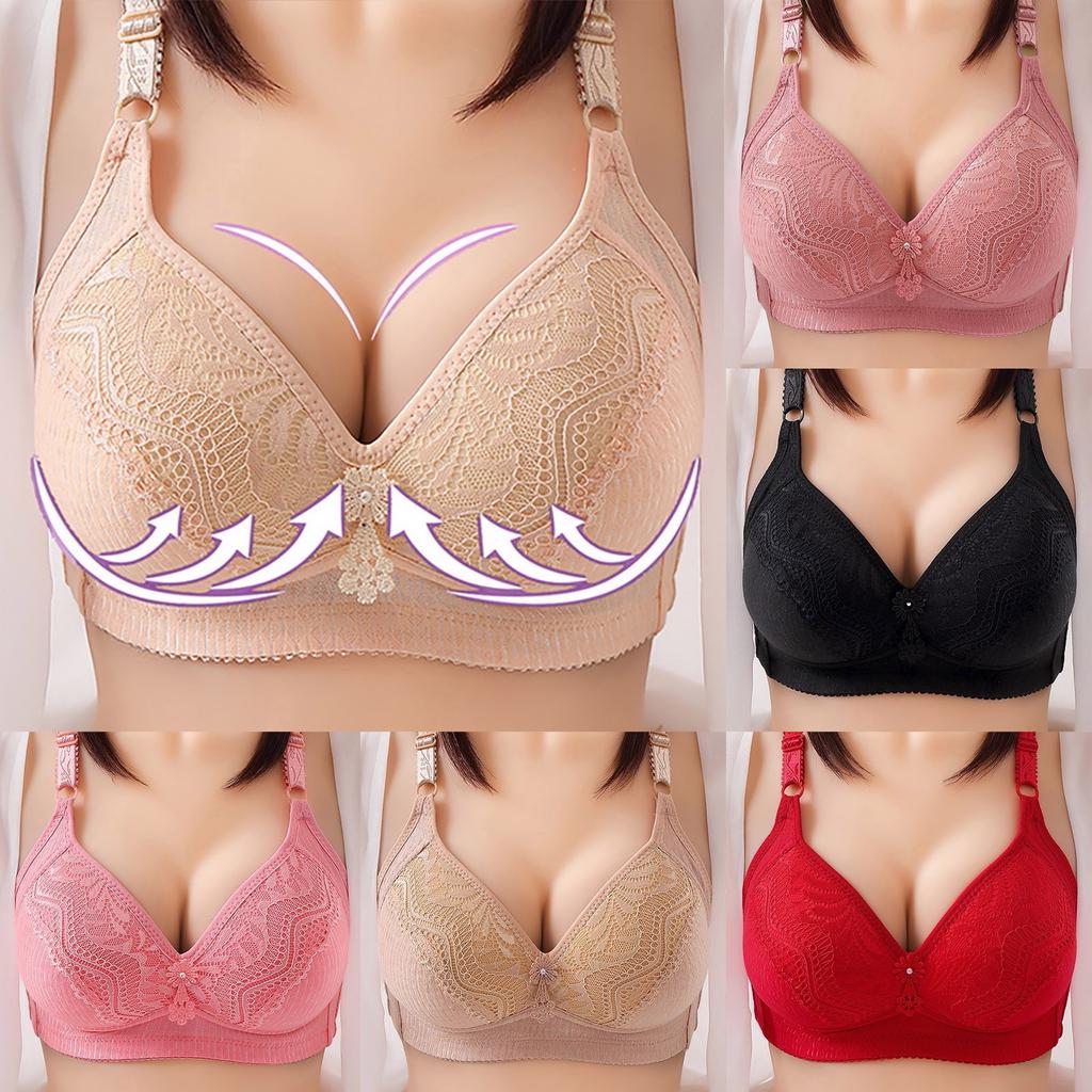 Women Wirefree  Fitness Top Sport Push Up Seamless Running Yoga Bra